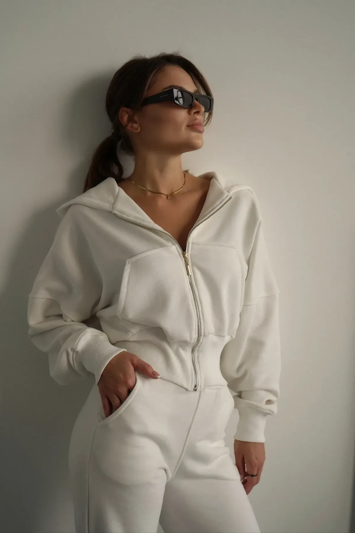 Hoodie ASH White, photo 4
