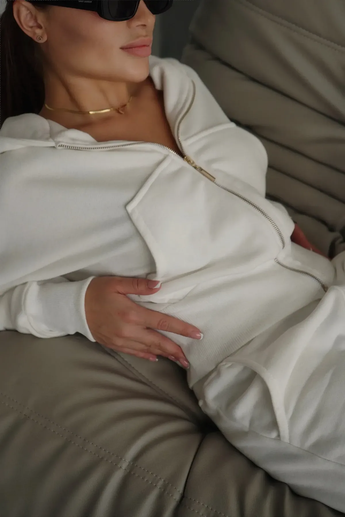 Hoodie ASH White, photo 7